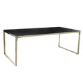 MESA DE CENTRO STARKEN GLASS TOP BLACK