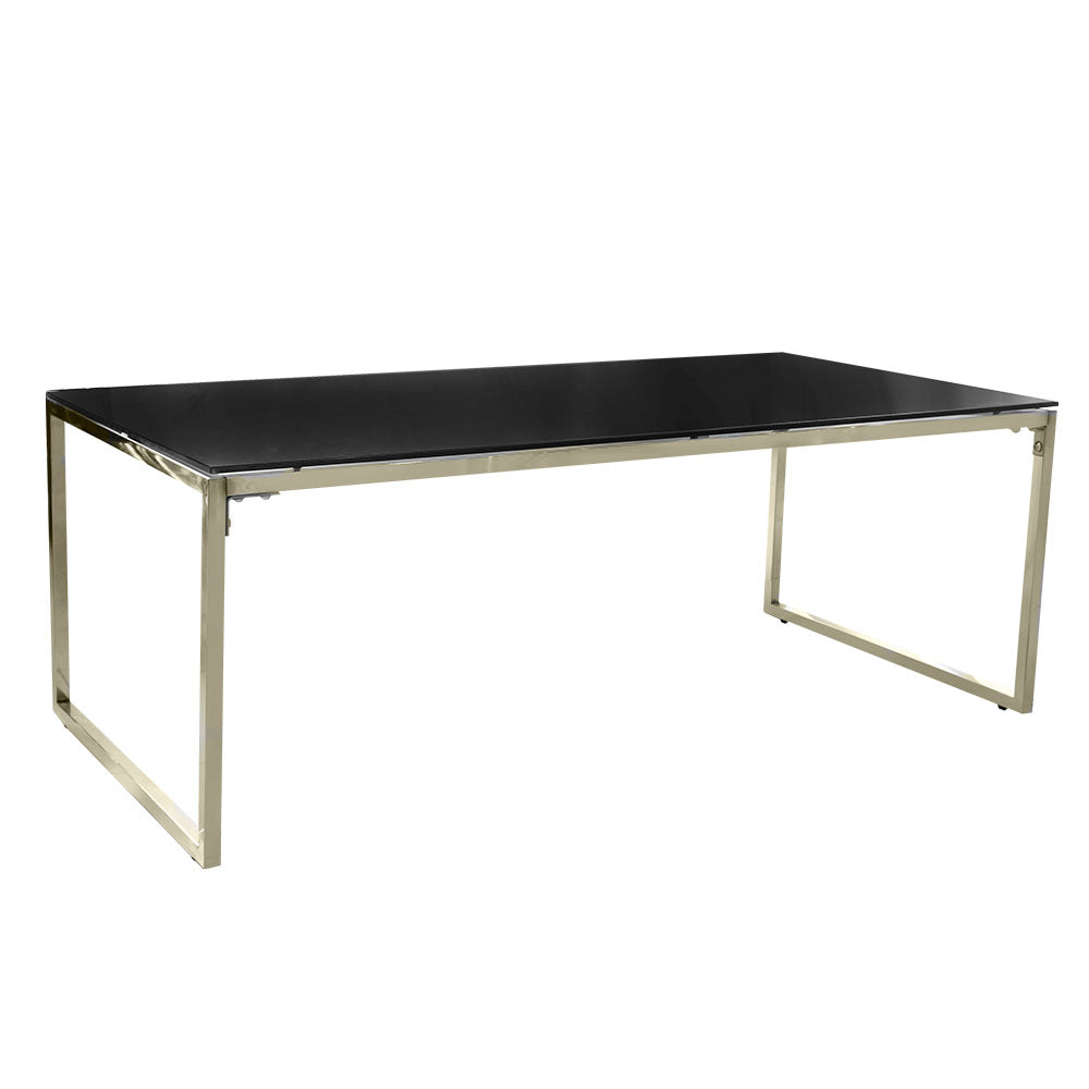 MESA DE CENTRO STARKEN GLASS TOP BLACK