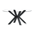 MESA DE CONFERENCIA STARKEN GLASS TOP CLEAR