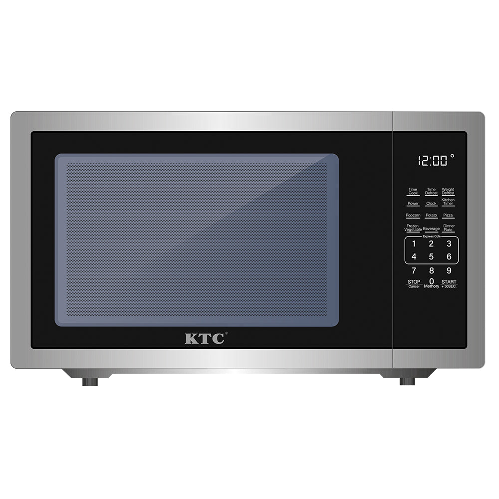 MICROONDAS KTC 900W SILVERBLACK