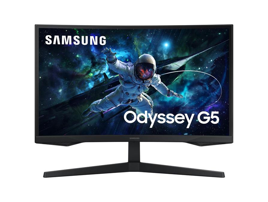 MONITOR CURVED SAMSUNG 27 G5 ODYSSEY GAMINGHDMIDPQHD BLACK