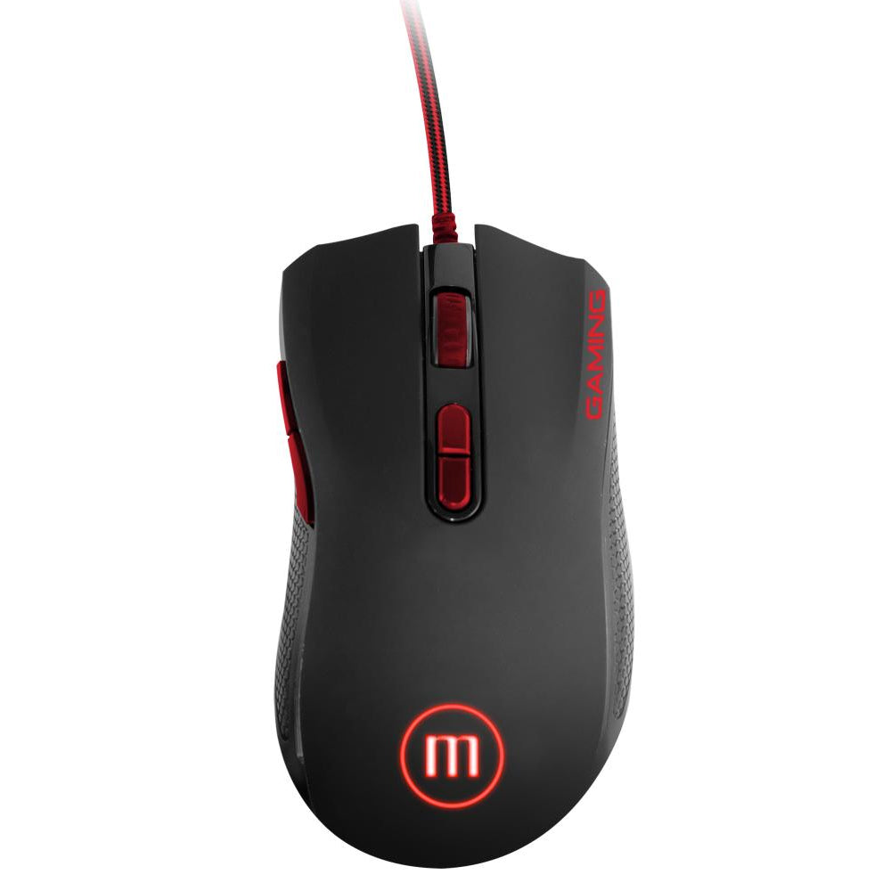 MOUSE GAMING MAXELL CAMOWRMXG USB BLACK
