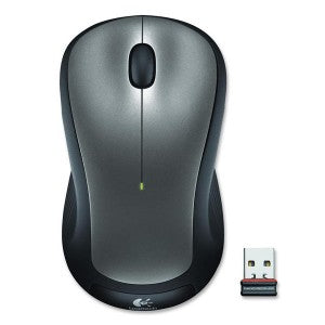 MOUSE LOGITECH M185 WIRELESS DARK SILVER