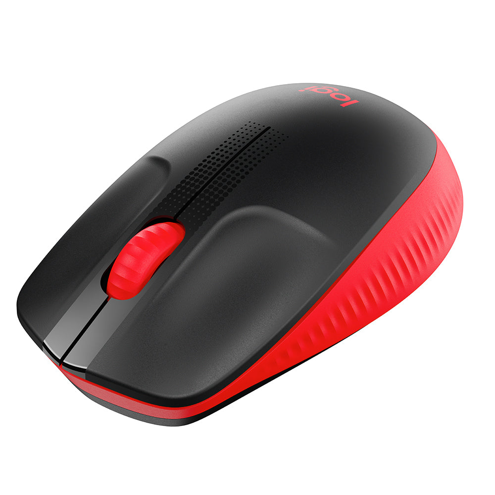 MOUSE LOGITECH M190 FULLSIZE WIRELESS RED
