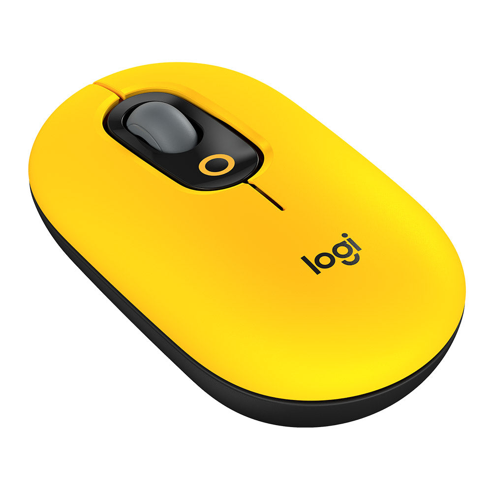 MOUSE LOGITECH POP CON EMOJI BLAST WIRELESS YELLOW