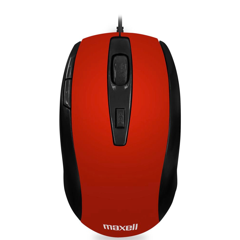 MOUSE MAXELL PTICO MOWR105 USB RED