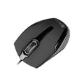 MOUSE PTICO KLIPX GALET USB BLACK