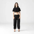 NAIA CROP TOP WOMEN BLACK - Monastery | Tienda Oficial Colombia