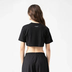 NAIA CROP TOP WOMEN BLACK - Monastery | Tienda Oficial Colombia