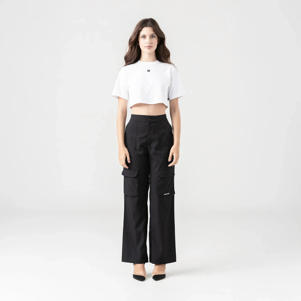 NAIA CROP TOP WOMEN WHITE - Monastery | Tienda Oficial Colombia