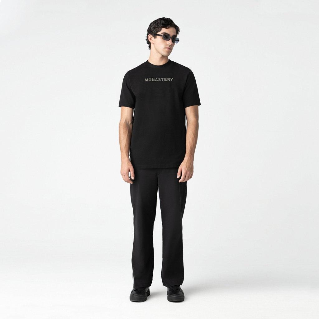 NAPEXTURE T-SHIRT MEN BLACK - Monastery | Tienda Oficial Colombia
