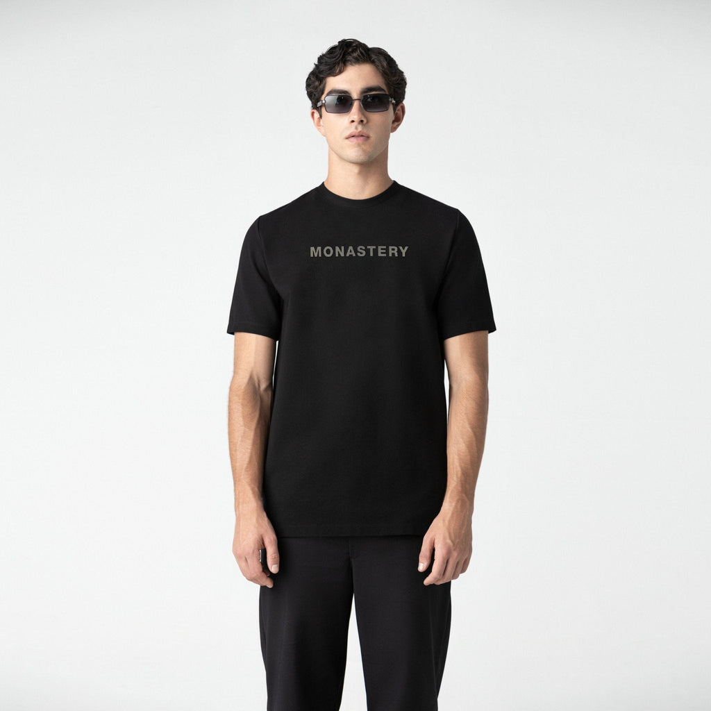 NAPEXTURE T-SHIRT MEN BLACK - Monastery | Tienda Oficial Colombia