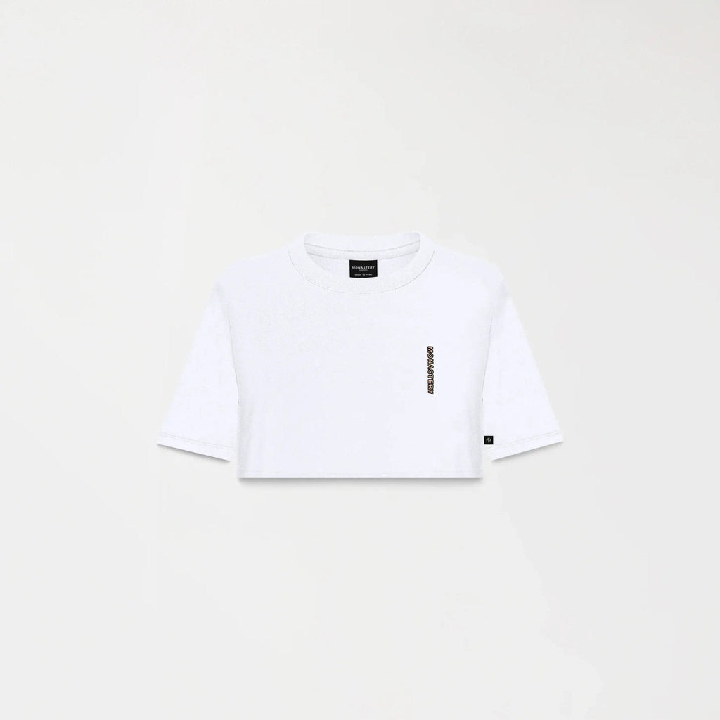 NEKANE CROP TOP WOMEN WHITE - Monastery | Tienda Oficial Colombia