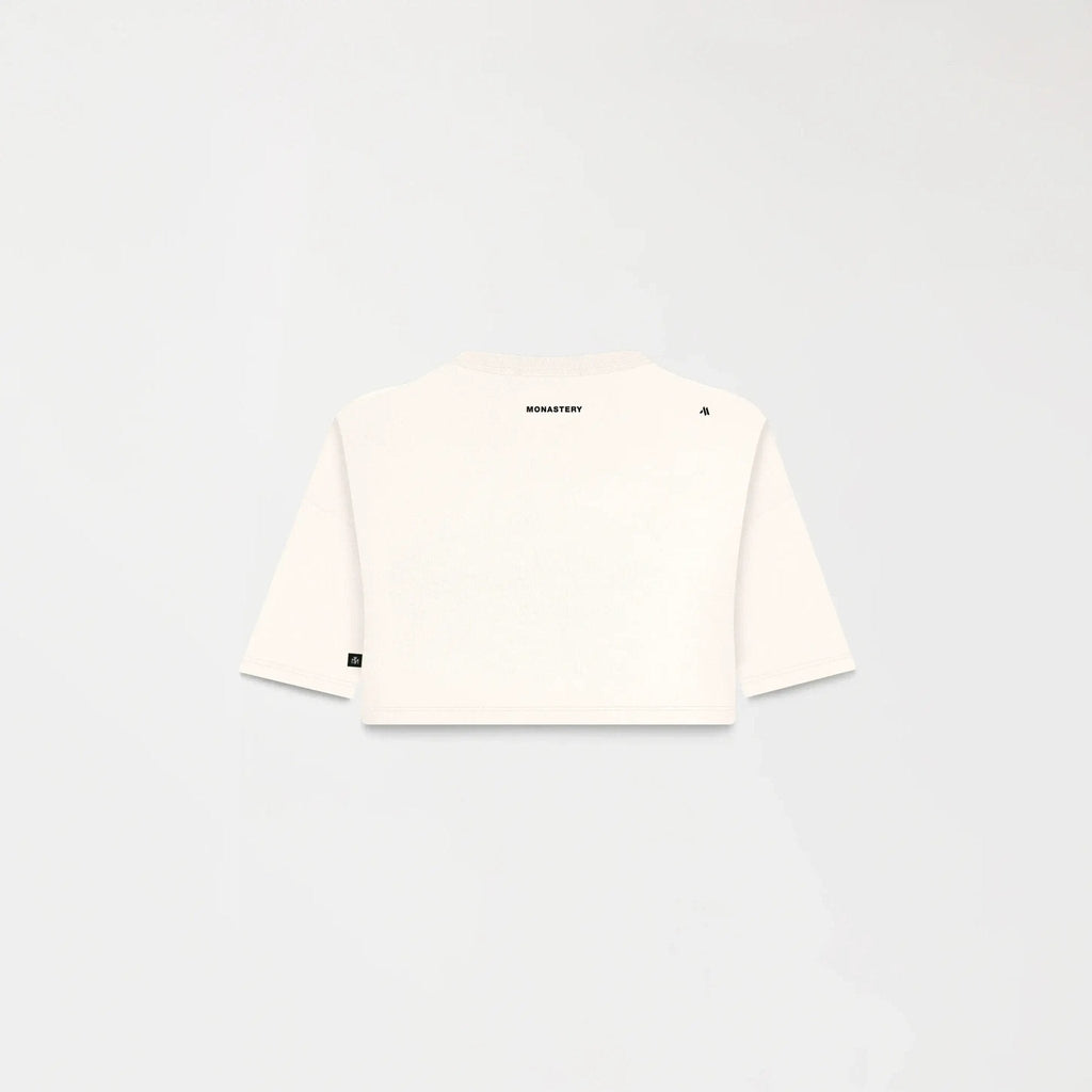 NEKANE CROP TOP WOMEN WHITE ASPARAGUS - Monastery | Tienda Oficial Colombia