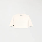 NEKANE CROP TOP WOMEN WHITE ASPARAGUS - Monastery | Tienda Oficial Colombia
