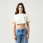 NEKANE CROP TOP WOMEN WHITE ASPARAGUS - Monastery | Tienda Oficial Colombia