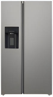 NEVERA KTC BCD606WHI SIDE BY SIDE 58FT STEEL VCM DOOR SILVER INVERTER