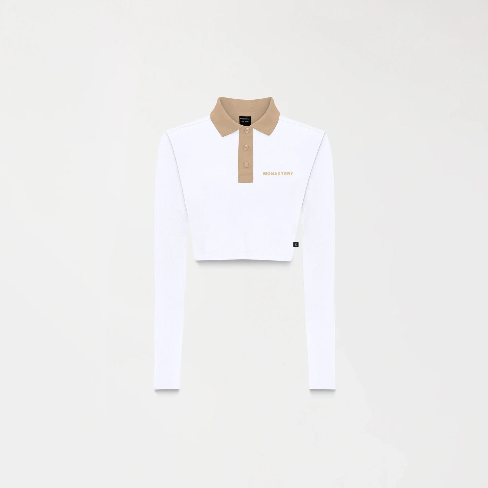NEWBURY CROP TOP WOMEN WHITE - Monastery | Tienda Oficial Colombia