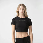 NICOLLE CROP TOP WOMEN BLACK - Monastery | Tienda Oficial Colombia