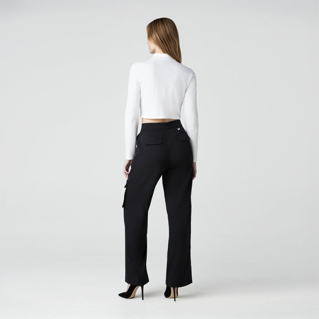 NINKIA CROP TOP WOMEN WHITE - Monastery | Tienda Oficial Colombia