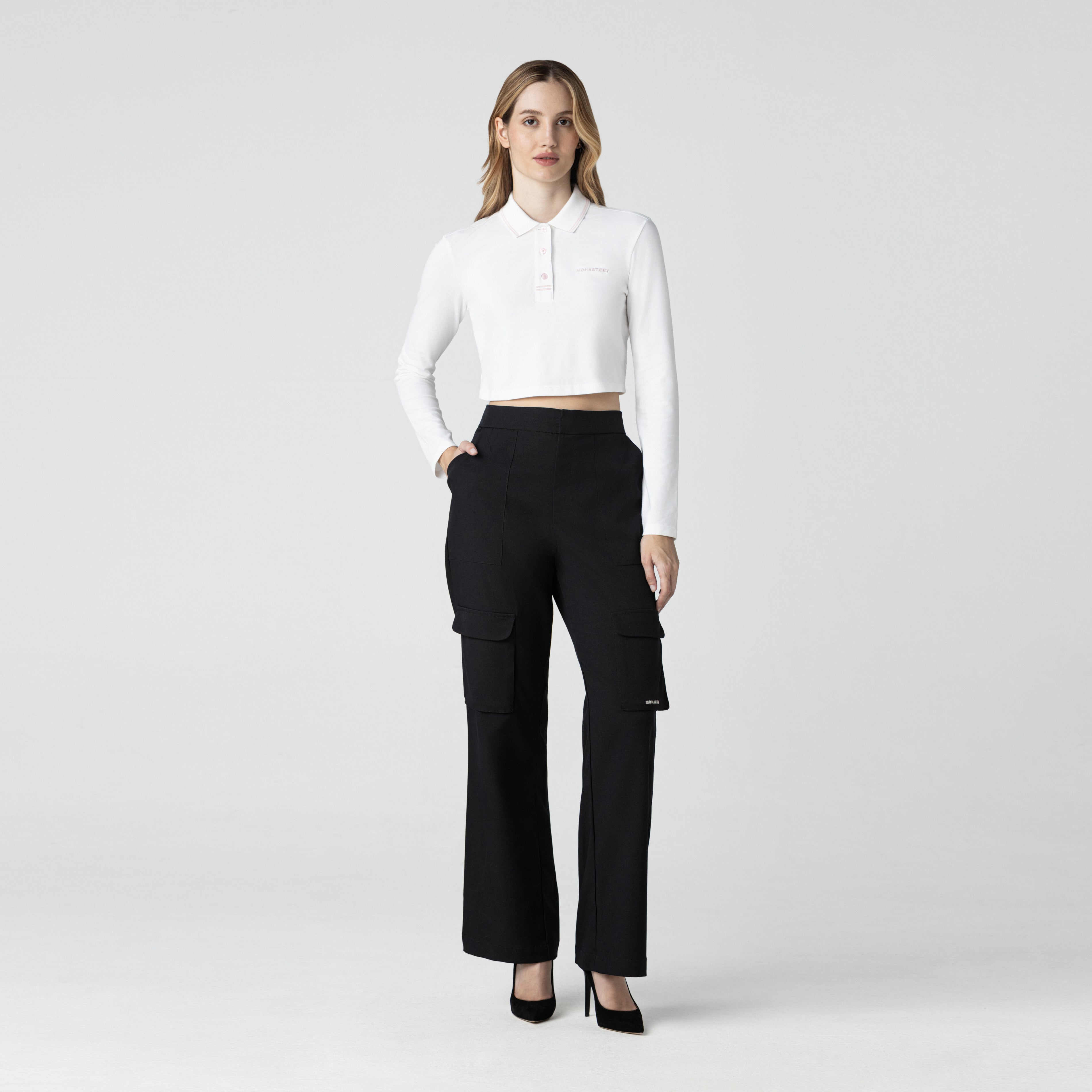 NINKIA CROP TOP WOMEN WHITE - Monastery | Tienda Oficial Colombia