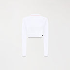 NINKIA CROP TOP WOMEN WHITE - Monastery | Tienda Oficial Colombia