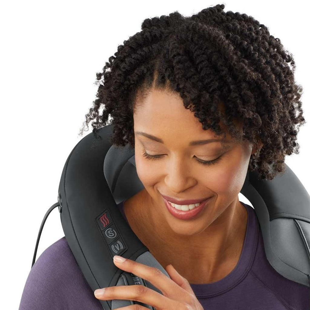 HoMedics Pro Therapy Elite – Masajeador de Cuello Shiatsu y Vibración con Calor