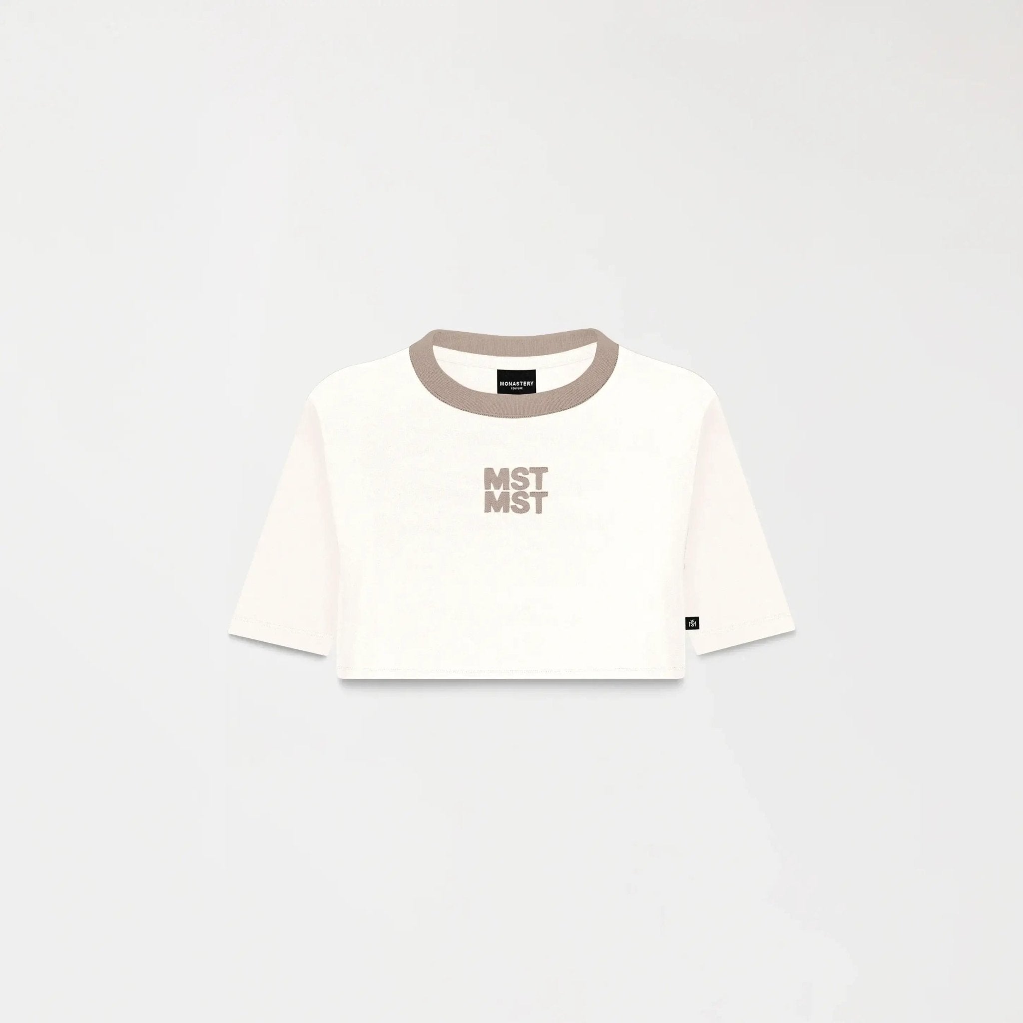 NOORA CROP TOP WOMEN WHITE ASPARAGUS - Monastery | Tienda Oficial Colombia