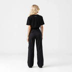 OLWYN CROP TOP WOMEN BLACK METEORITE L/G - Monastery | Tienda Oficial Colombia