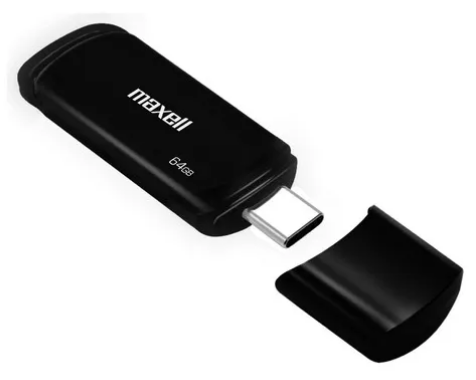 PEN DRIVE MAXELL 64GB FLASH USBC 32