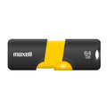 PEN DRIVE MAXELL FLIX 64GB USB 30 BLACKYELLOW