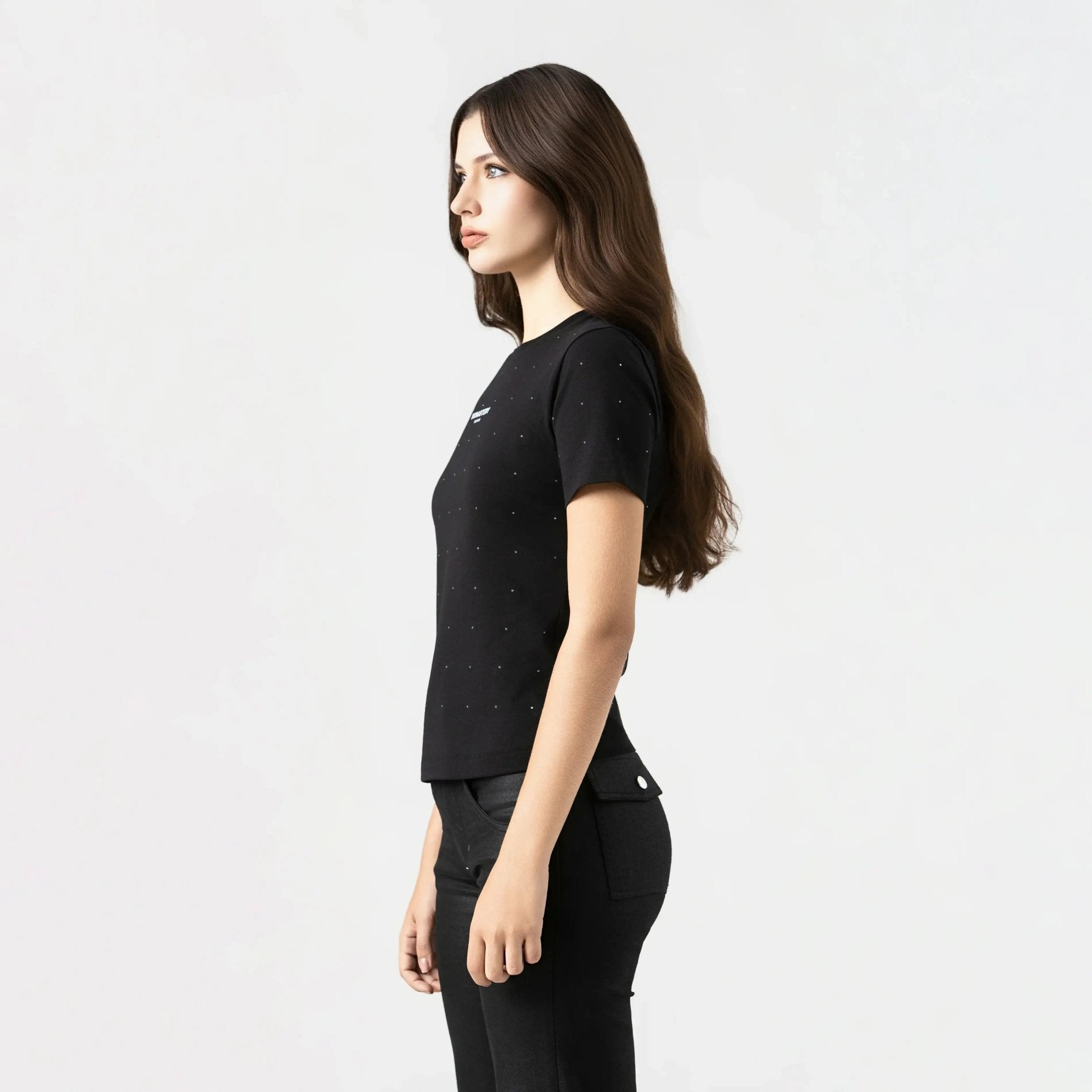 QYLLA T - SHIRT WOMEN BLACK - Monastery | Tienda Oficial Colombia