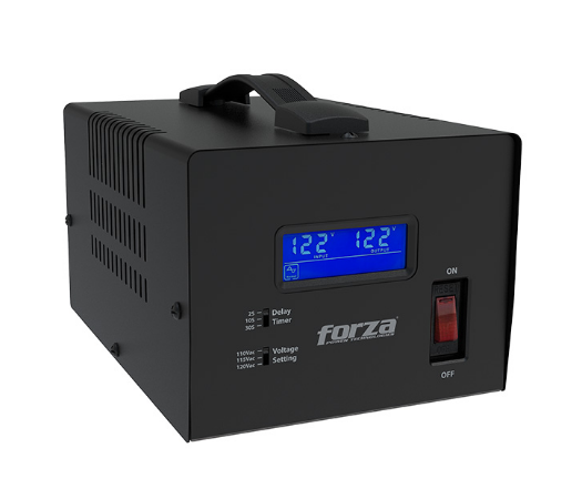 REGULADOR DE VOLTAJE FORZA 3600VA1800W 4 SALIDA