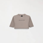 ROISIN CROP TOP WOMEN TAUPE GRAY - Monastery | Tienda Oficial Colombia