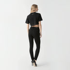 SAVANNA CROP TOP WOMEN BLACK - Monastery | Tienda Oficial Colombia