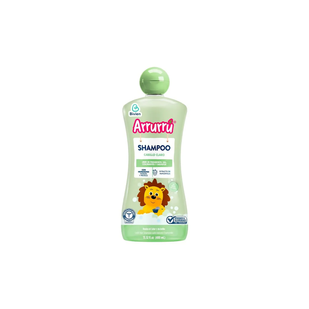 Arrurru Shampoo Cabello Claro 400ml