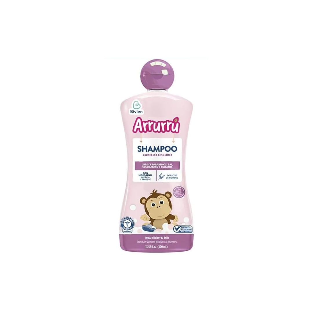 Arrurru Shampoo Cabello Oscuro 400ml