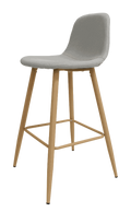 SILLA ALTA STARKEN TIPO TABURETE LIGHT GRAY