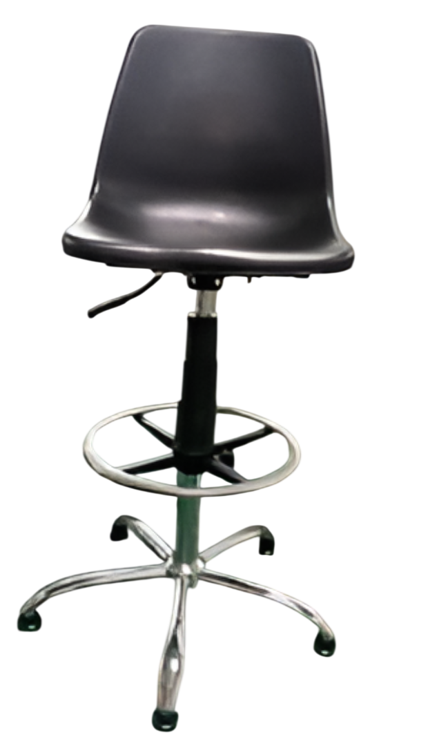 SILLA TIPO CAJERO STARKEN METAL BASE BLACK