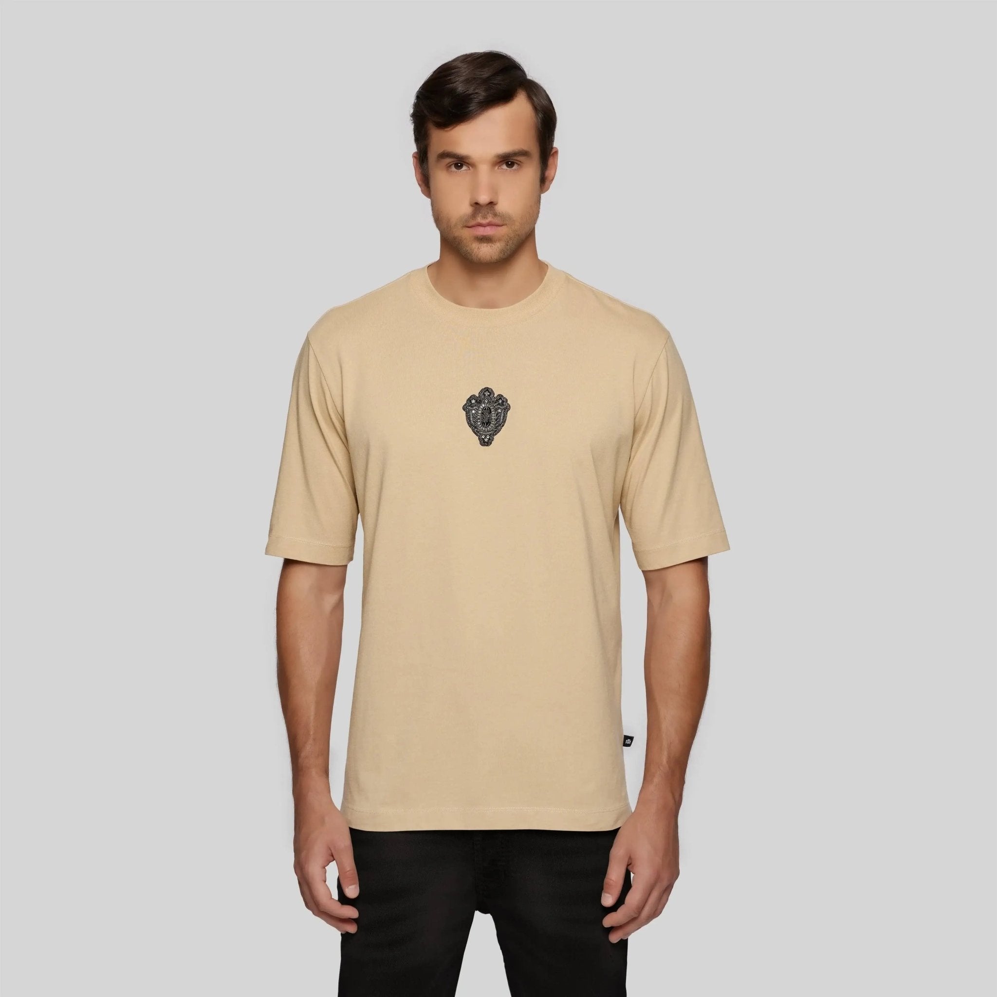 SILON CAMEL T-SHIRT OVERSIZED - Monastery | Tienda Oficial Colombia