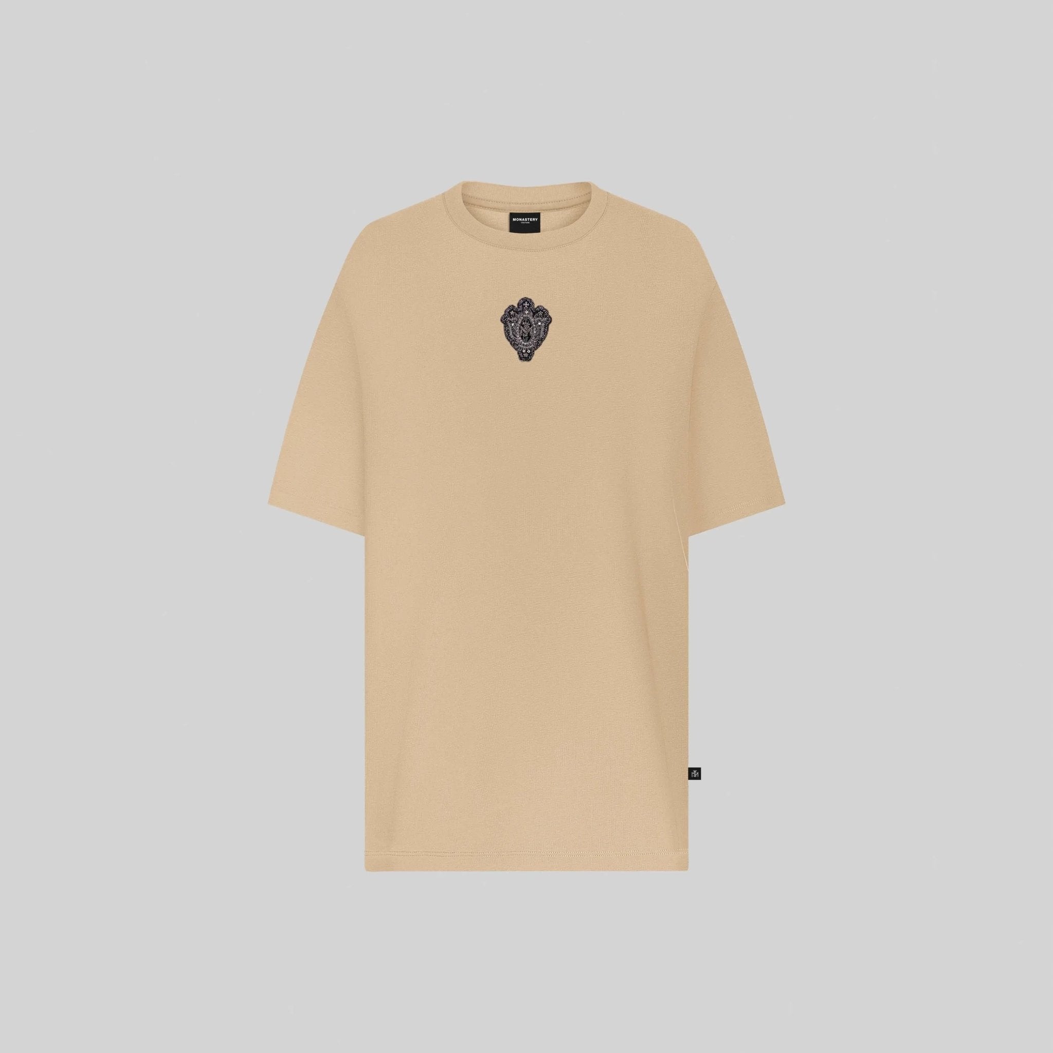 SILON CAMEL T-SHIRT OVERSIZED - Monastery | Tienda Oficial Colombia
