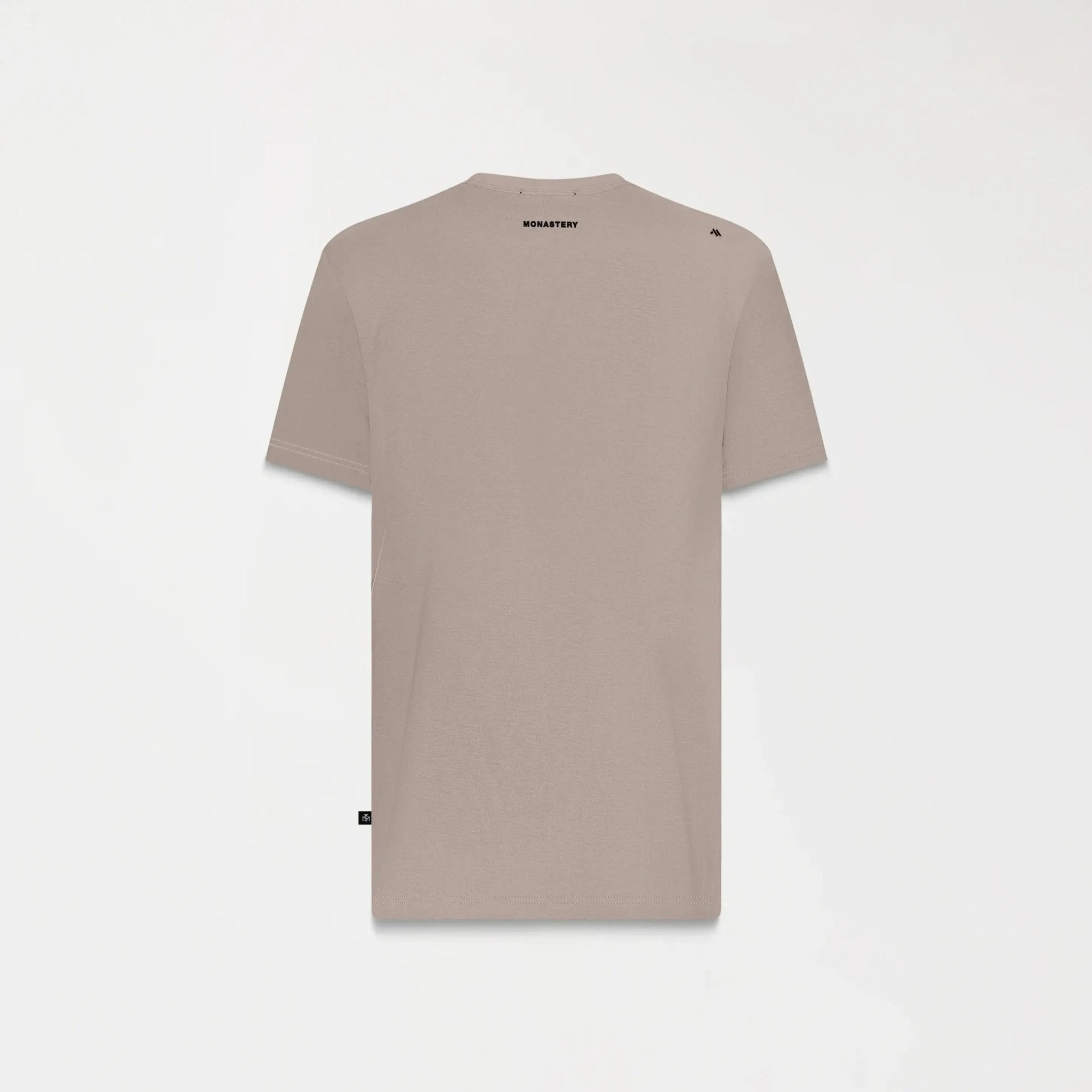 SMOKE T - SHIRT MEN TAUPE GRAY - Monastery | Tienda Oficial Colombia