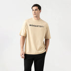 SPARTAN T - SHIRT OVERSIZED MEN IRISH CREAM - Monastery | Tienda Oficial Colombia