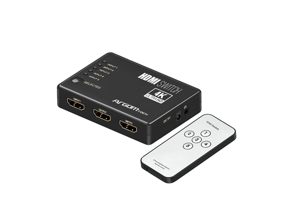 SPLITTER ARGOM 5 PORT 4K ULTRA HDHDMIPLUGPLAYFULL HD3D