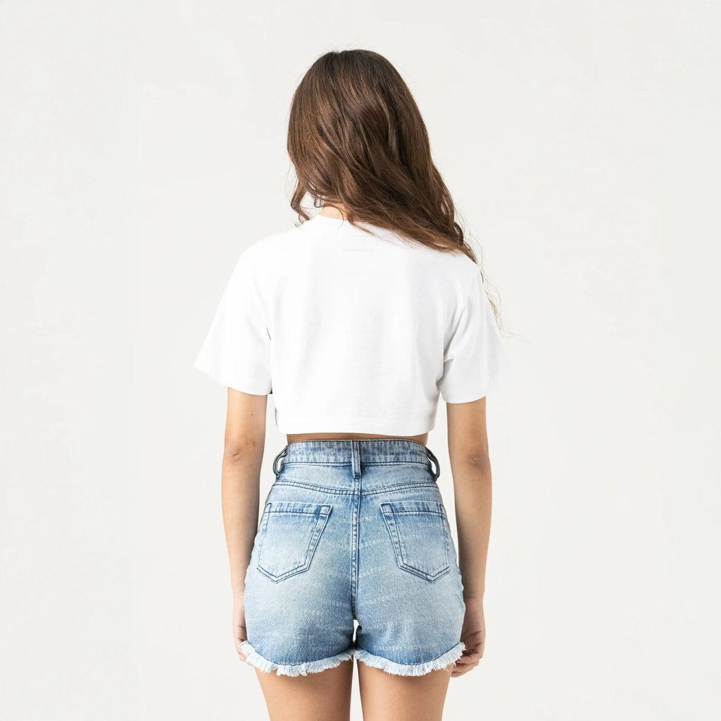 SUMMER CROP TOP WOMEN WHITE - Monastery | Tienda Oficial Colombia