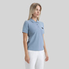 SUZUKA T-SHIRT POLO WOMEN FADED DENIM - Monastery | Tienda Oficial Colombia