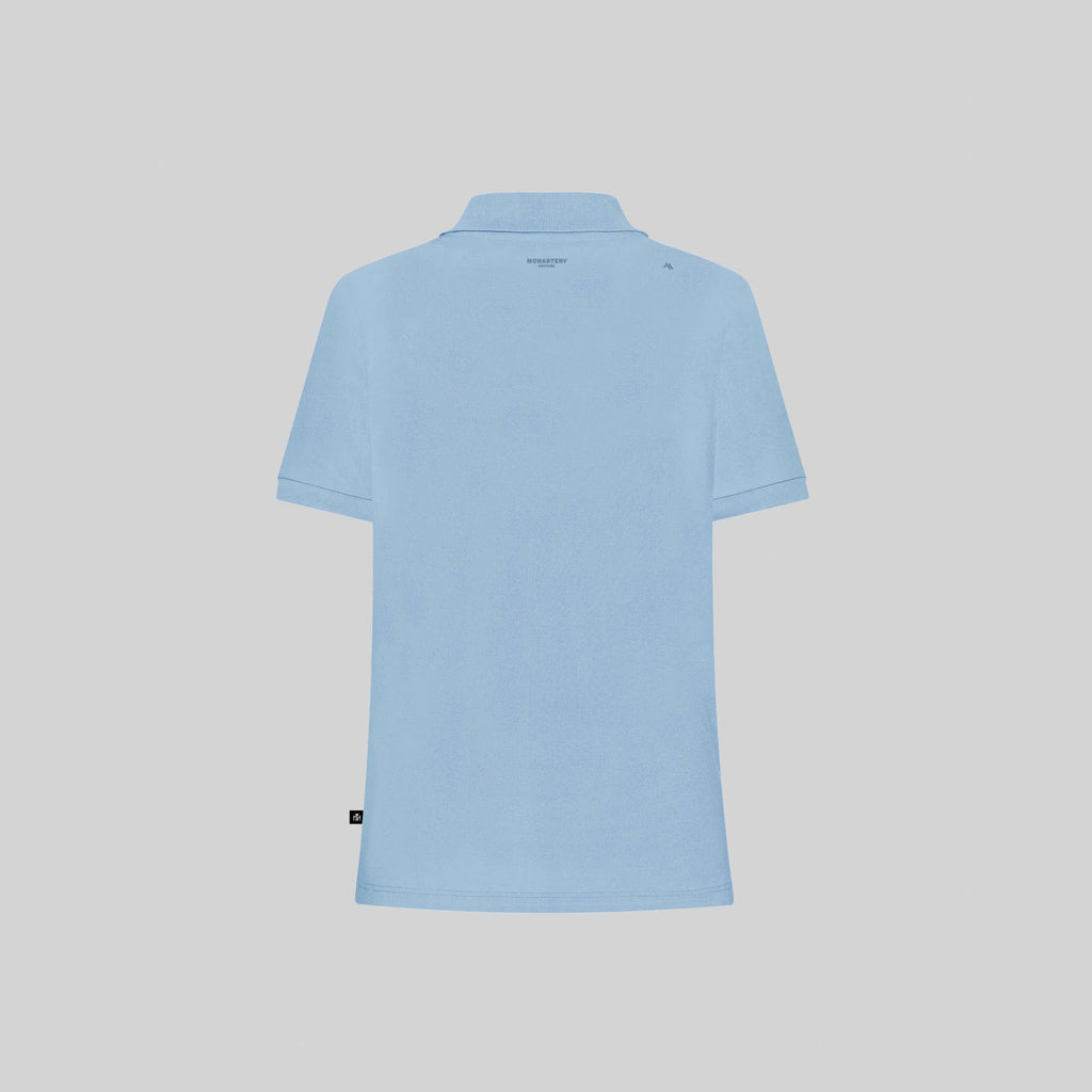 SUZUKA T-SHIRT POLO WOMEN FADED DENIM - Monastery | Tienda Oficial Colombia
