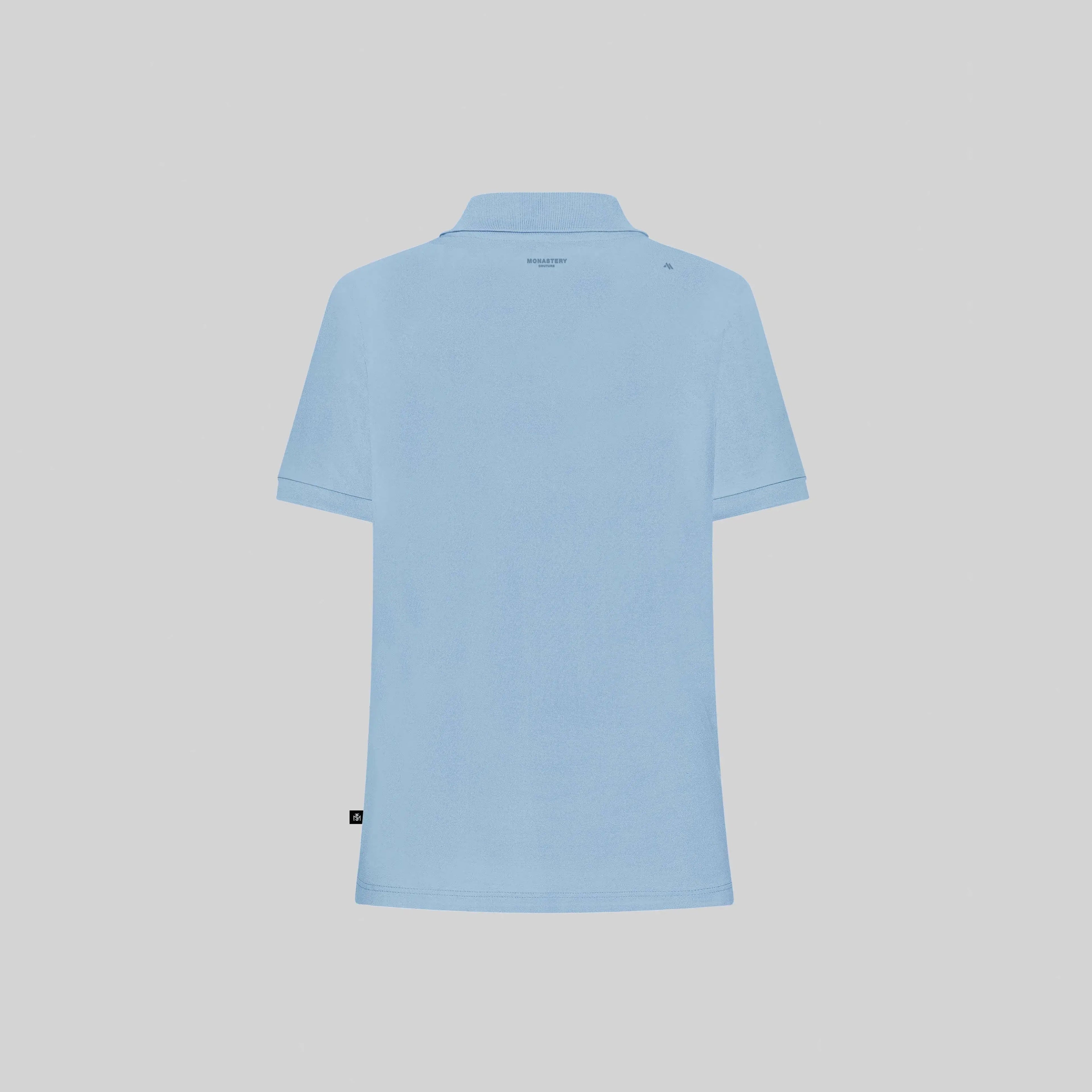 SUZUKA T-SHIRT POLO WOMEN FADED DENIM - Monastery | Tienda Oficial Colombia