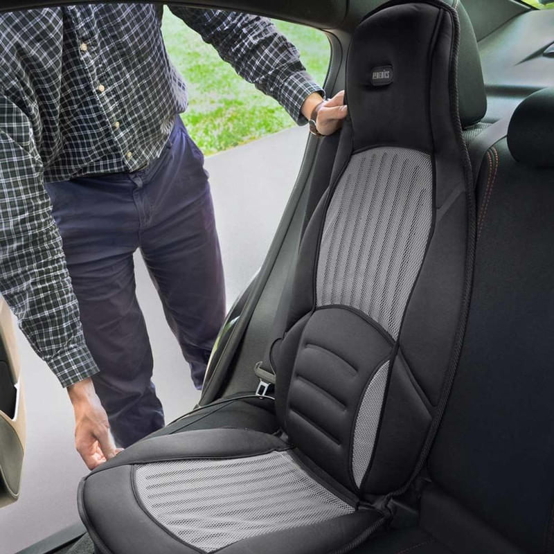 HoMedics Cojín de Viaje con Masaje, Calor y Enfriamiento