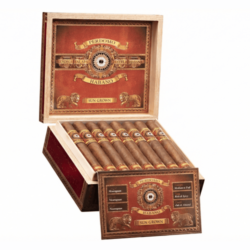 Perdomo Epicure Sun Crown Bourbon Barrel-Aged Toro de 24